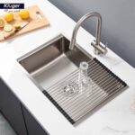 Chậu rửa bát inox KLUGER KU8121S dòng K200 1 hố - Ảnh 11
