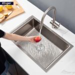 Chậu rửa bát inox KLUGER KU8121S dòng K200 1 hố - Ảnh 12