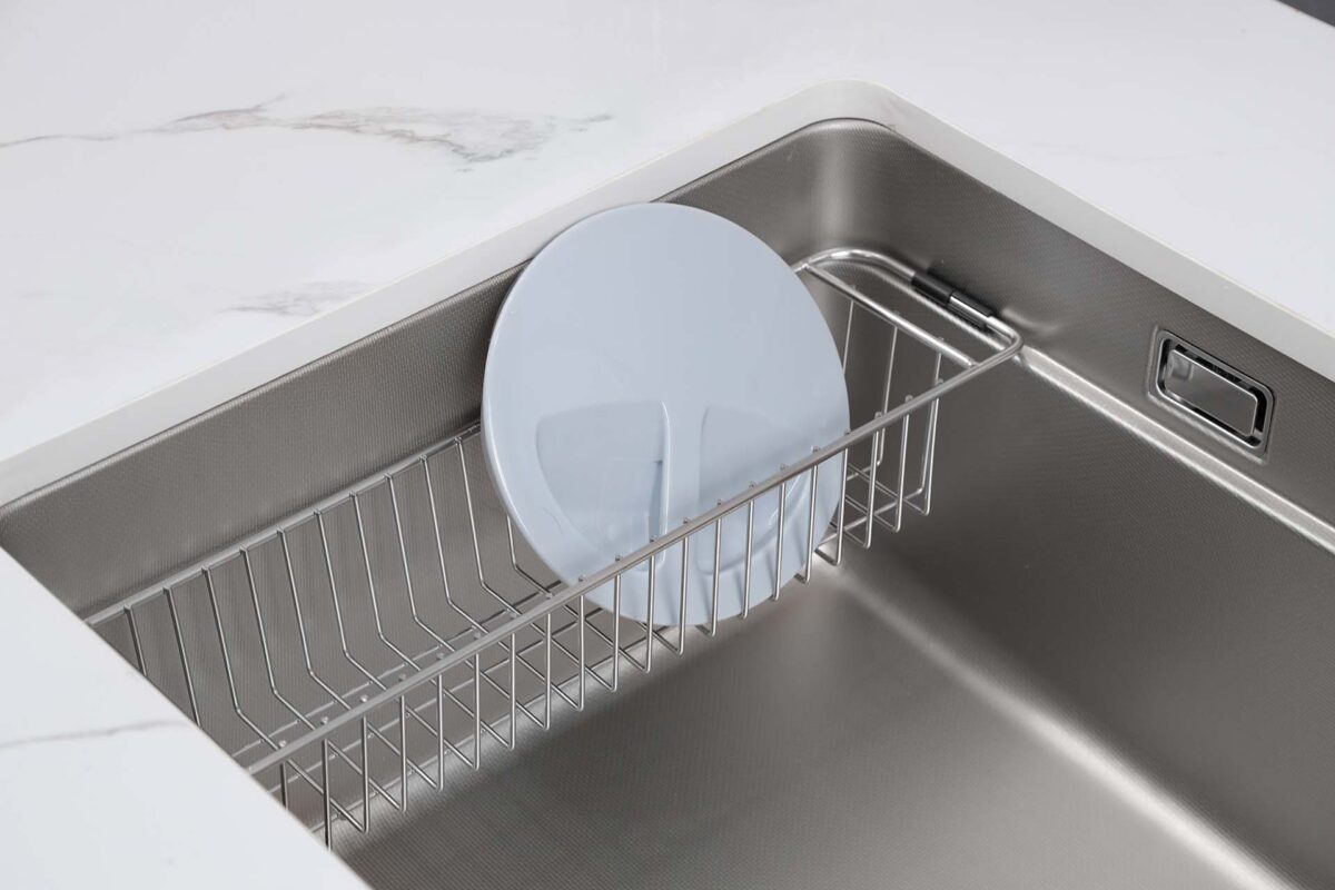 Chậu rửa bát inox KLUGER KU7844FS Plus dòng MOD 1 hố - Ảnh 5