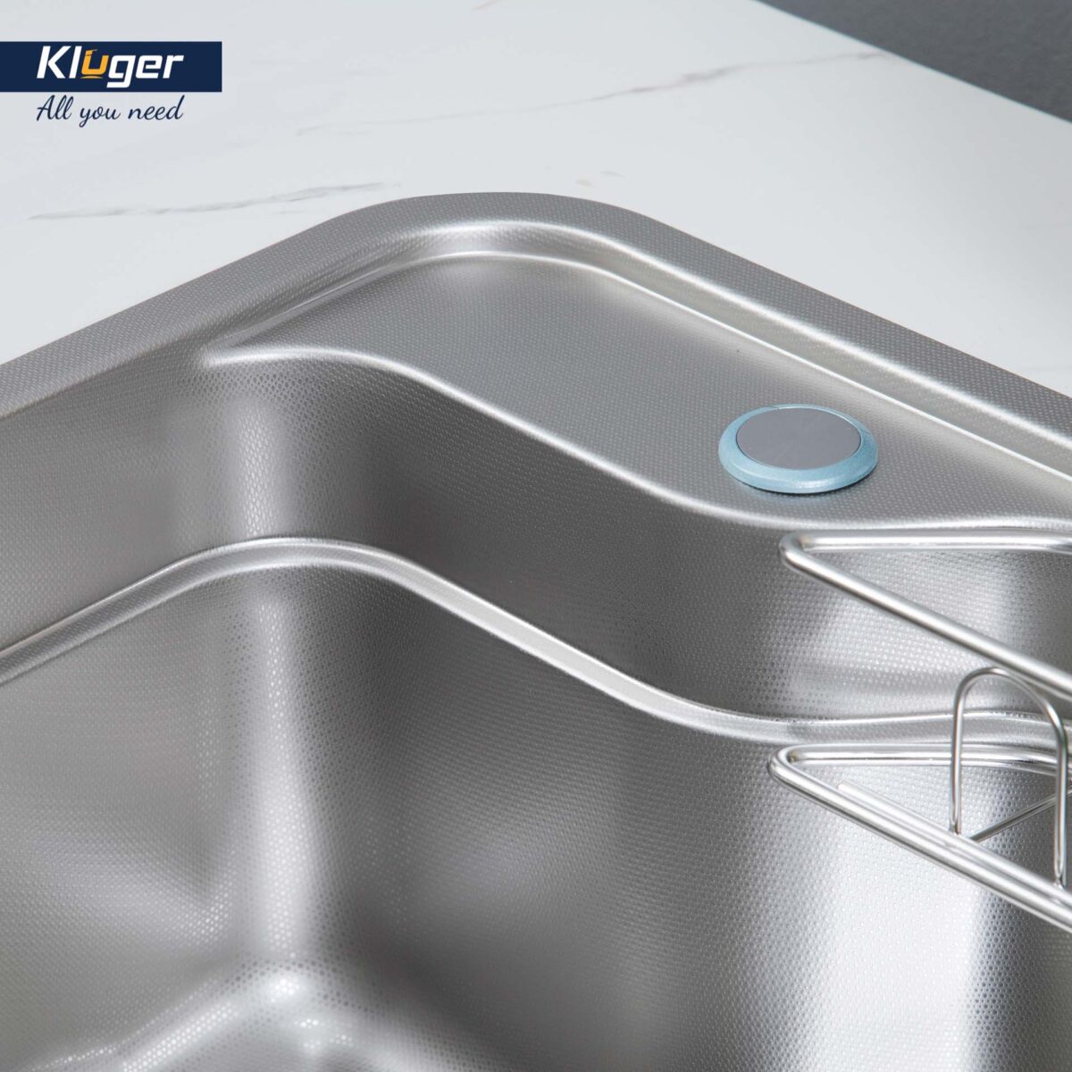 Chậu rửa bát inox KLUGER KF7848FS Basic dòng TAKA 1 hố - Ảnh 10