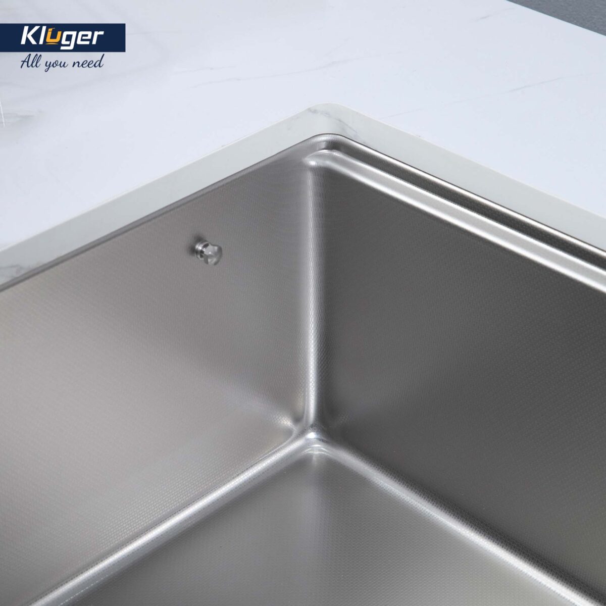 Chậu rửa bát inox KLUGER KY7545FS Basic dòng TOYA 1 hố - Ảnh 14