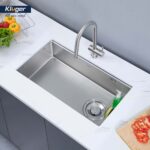 Chậu rửa bát inox KLUGER KY7545FS Basic dòng TOYA 1 hố - Ảnh 5