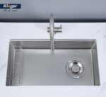 Chậu rửa bát inox KLUGER KY7545FS Basic dòng TOYA 1 hố - Ảnh 8