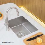 Chậu rửa bát inox KLUGER KU6045FS Basic dòng CUBE 1 hố - Ảnh 5