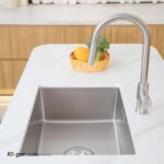 Chậu rửa bát inox KLUGER KU6045FS Basic dòng CUBE 1 hố - Ảnh 7