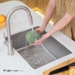Chậu rửa bát inox KLUGER KU6045FS Basic dòng CUBE 1 hố - Ảnh 12