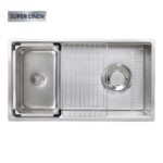 Chậu rửa bát inox KLUGER KY8045SL Plus dòng TOYA 1 hố