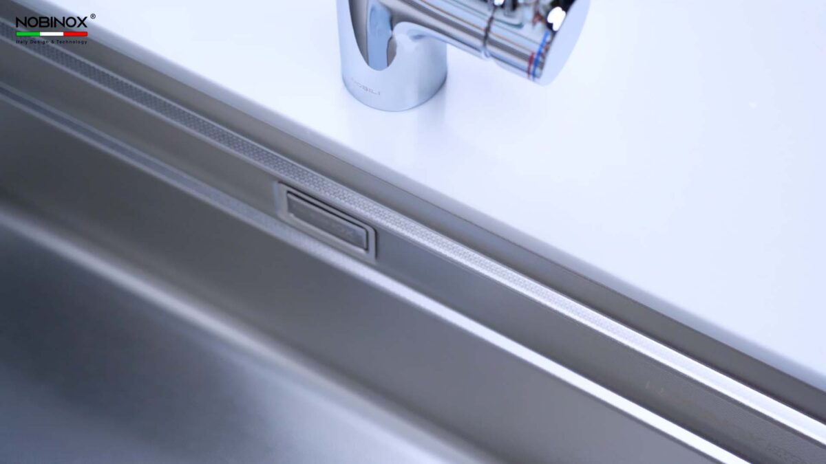 Chậu rửa bát inox NOBINOX LIRA NJ566D 1 hố - Ảnh 15