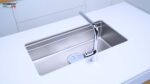 Chậu rửa bát inox NOBINOX LIRA NJ566D 1 hố - Ảnh 5