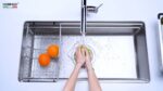 Chậu rửa bát inox NOBINOX LIRA NJ566D 1 hố - Ảnh 9