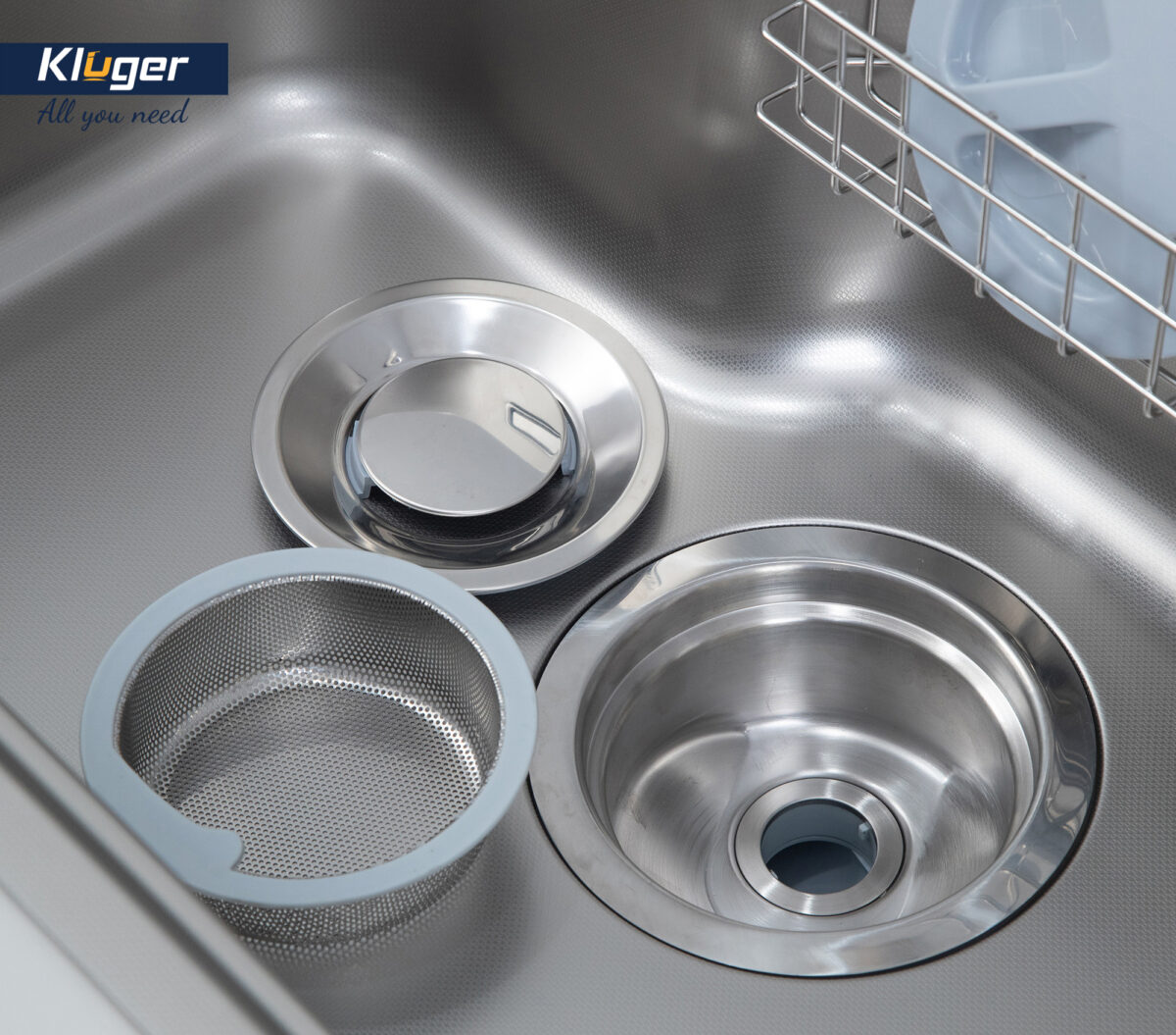 Hố rác chậu rửa bát KLUGER KS-185J - Ảnh 4