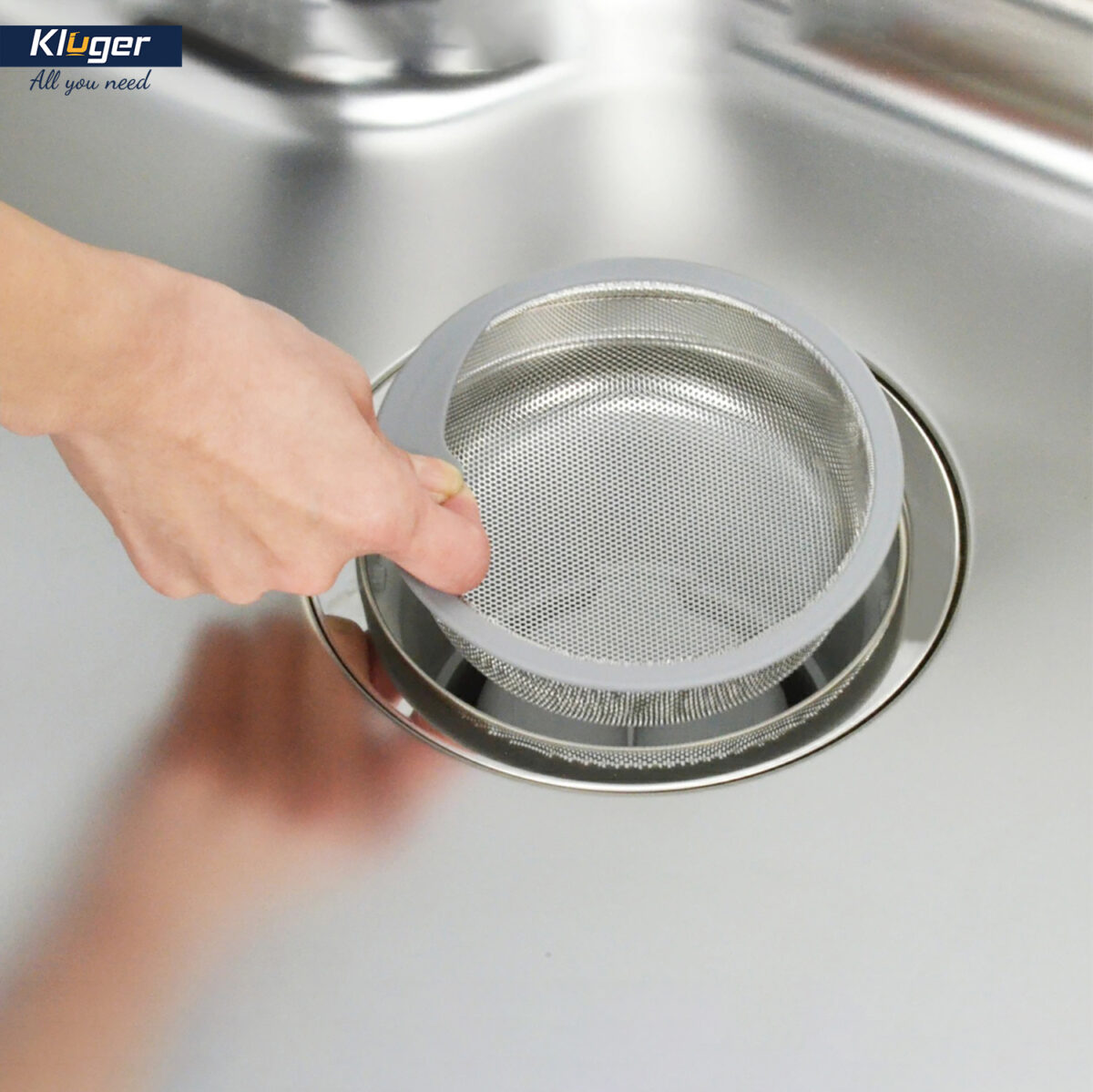 Hố rác chậu rửa bát KLUGER KS-185J - Ảnh 5