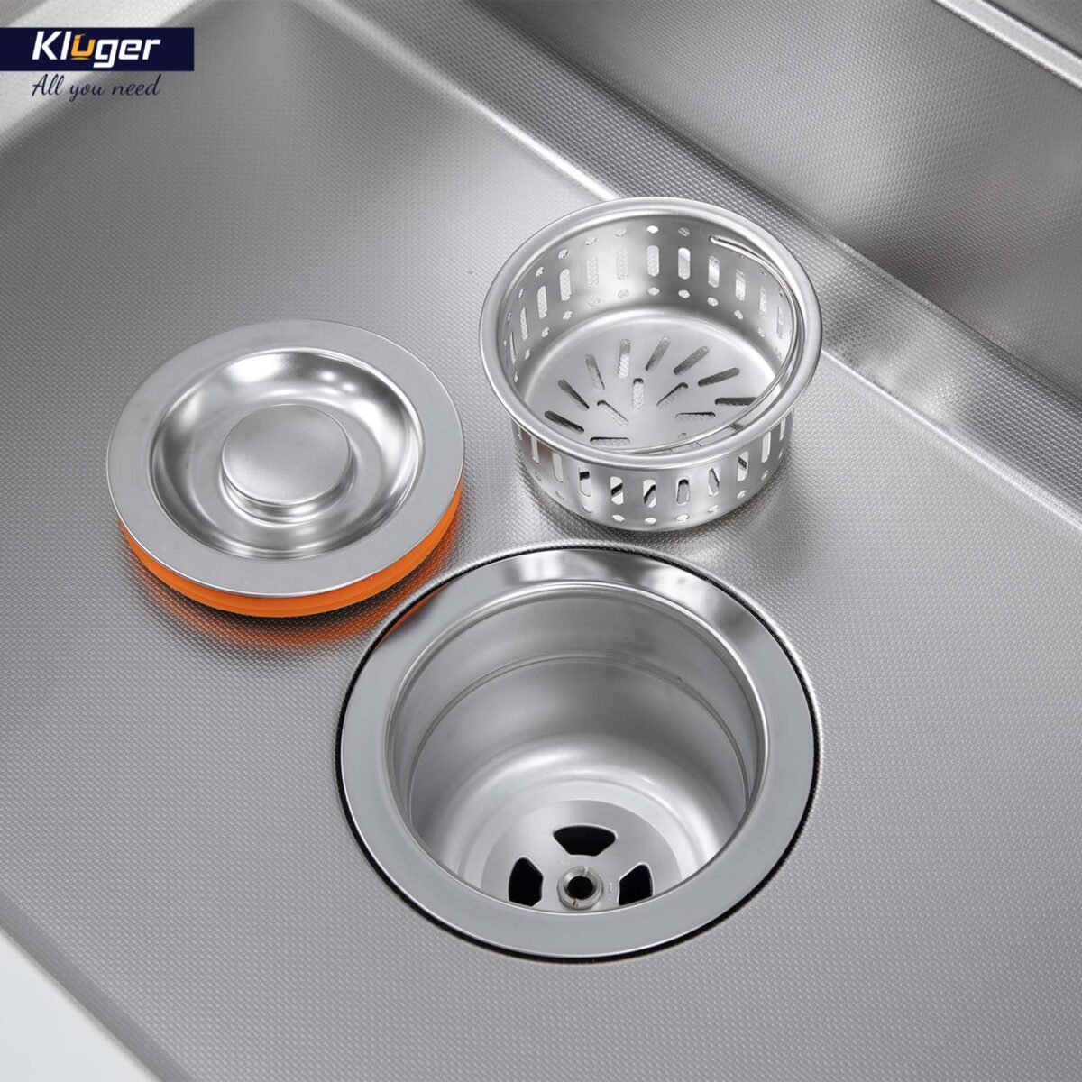 Hố rác chậu rửa bát KLUGER KS-501DN140B - Ảnh 4