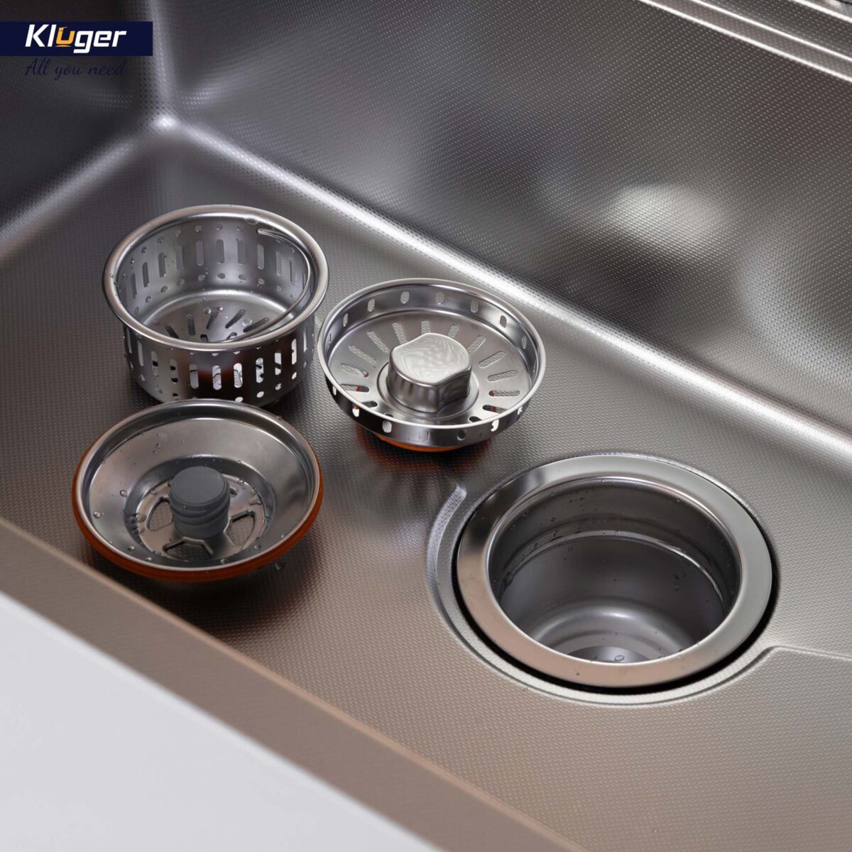 Hố rác chậu rửa bát KLUGER KS-502DN113 - Ảnh 4