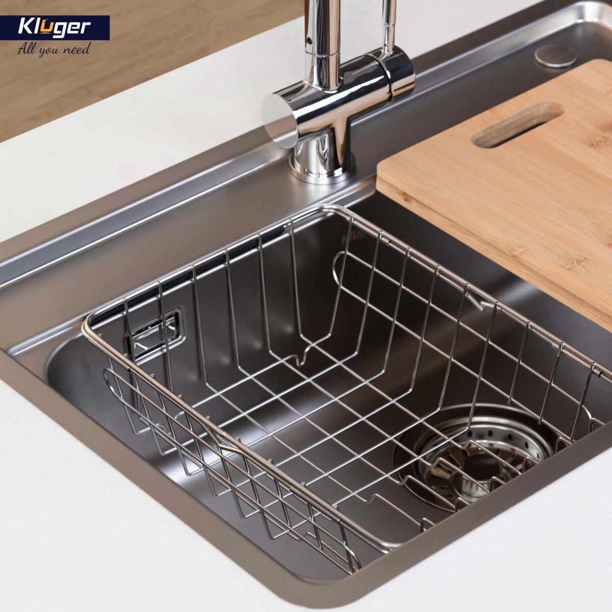 Rổ inox KLUGER KB-601S - Ảnh 4