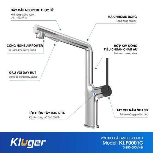 Voi bep Kluger KLF0001C