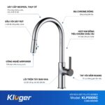 Vòi rửa bát KLUGER KLF0005C - Ảnh 2