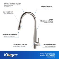 Voi bep Kluger KLF0009S