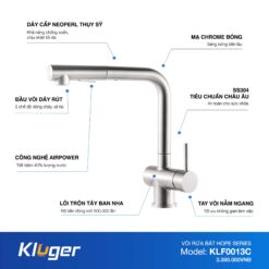 Voi bep Kluger KLF0013C