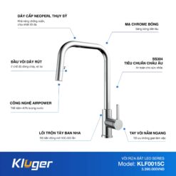 Voi bep Kluger KLF0015C