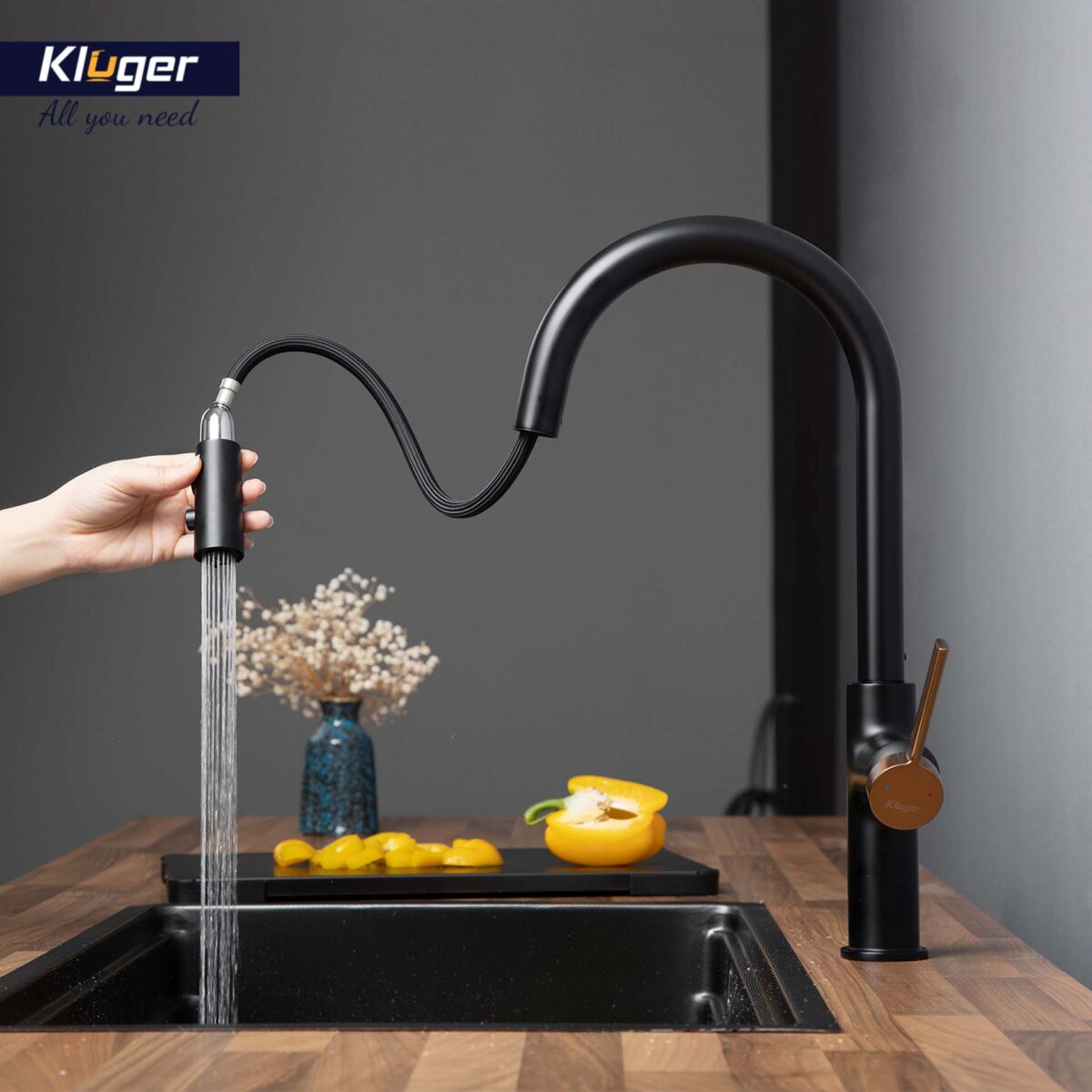 Vòi rửa bát KLUGER KLF0005B - Ảnh 4
