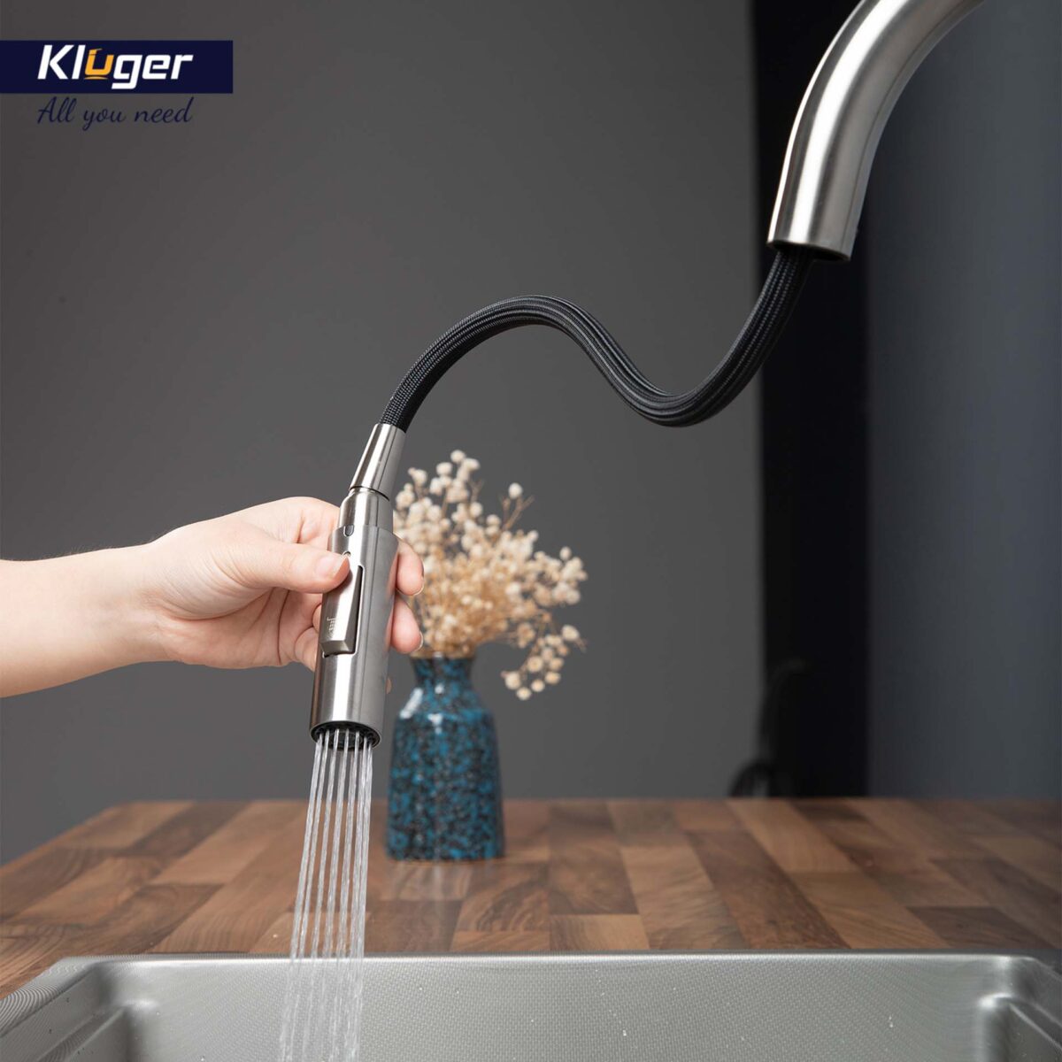 Vòi rửa bát KLUGER KLF0008S - Ảnh 6
