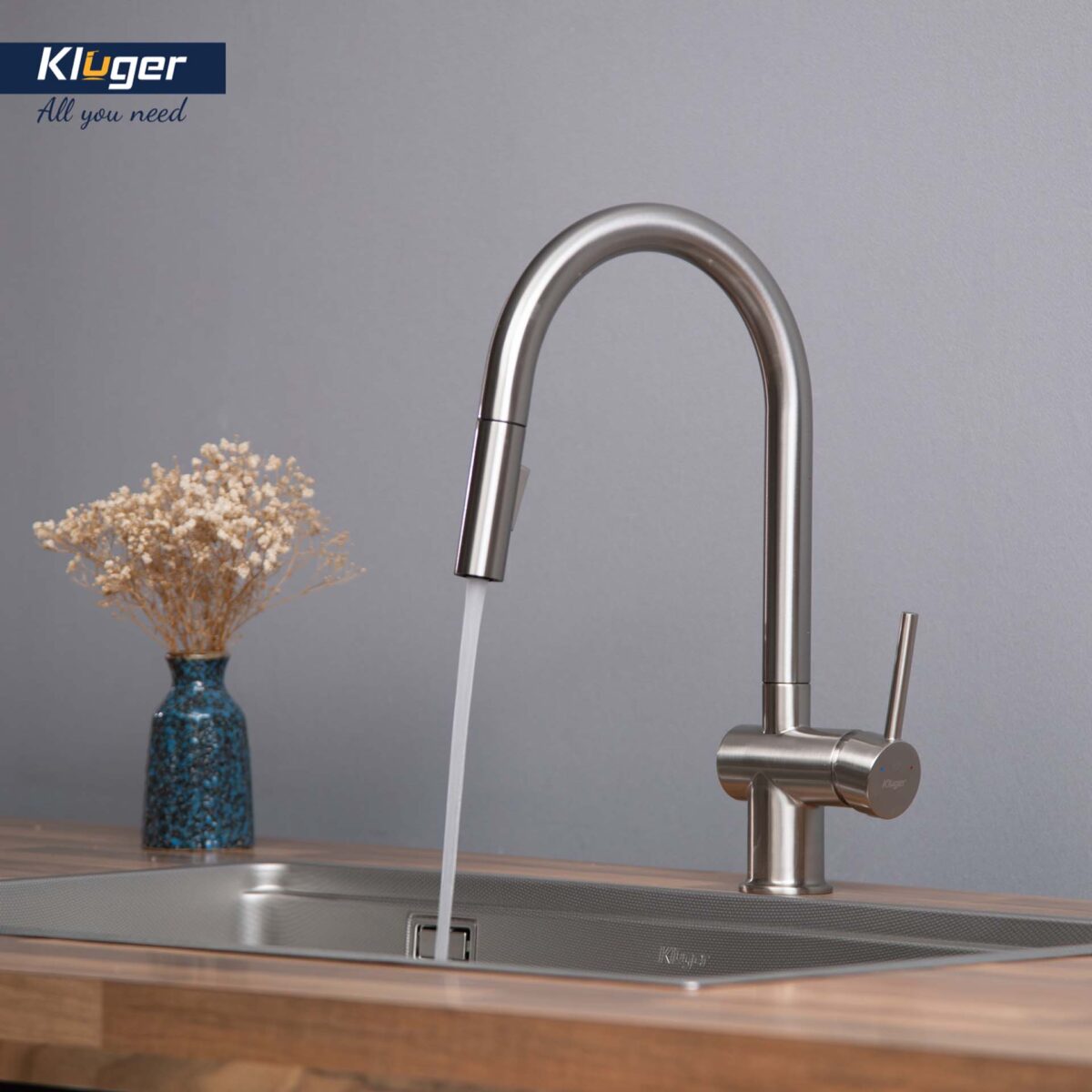 Vòi rửa bát KLUGER KLF0008SS - Ảnh 4