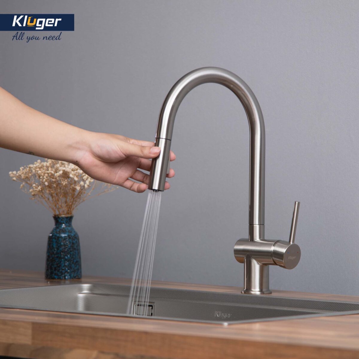 Vòi rửa bát KLUGER KLF0008SS - Ảnh 5
