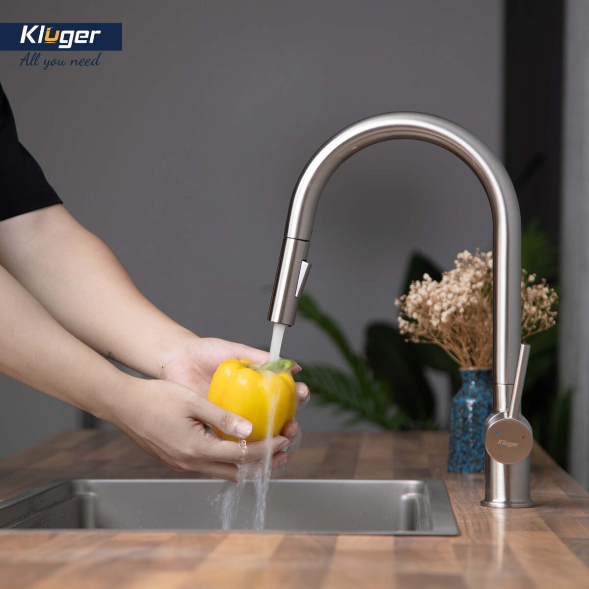 Vòi rửa bát KLUGER KLF0008SS - Ảnh 7