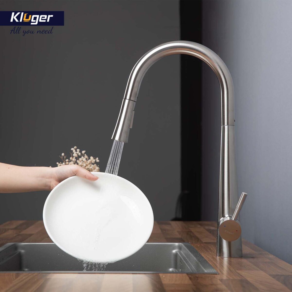 Vòi rửa bát KLUGER KLF0009S - Ảnh 7