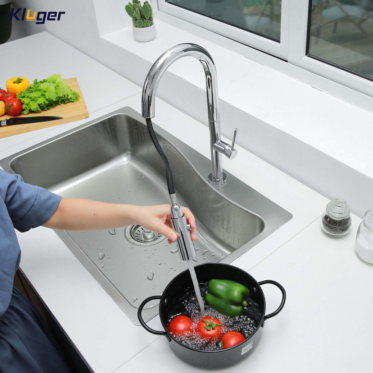 Vòi rửa bát KLUGER KLF0010C - Ảnh 8