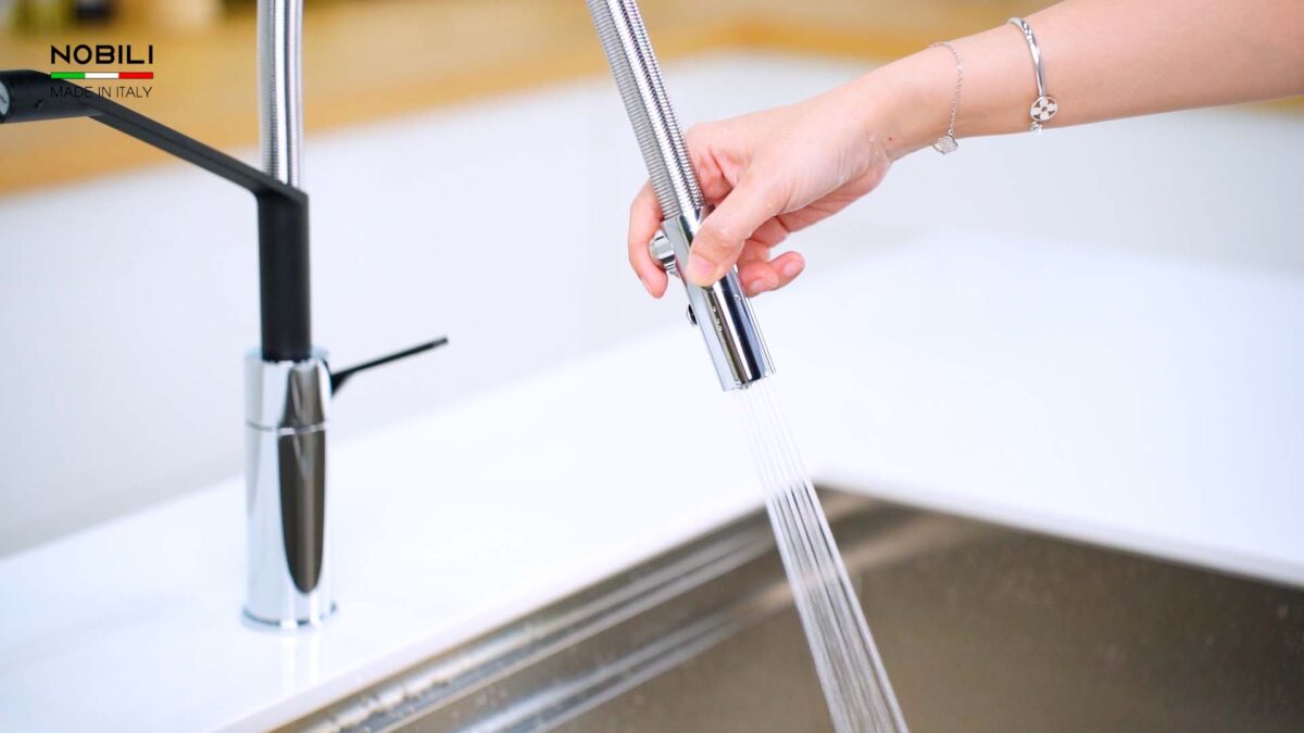 Vòi rửa bát NOBINOX HERON NB228 HR125300CB - Ảnh 7