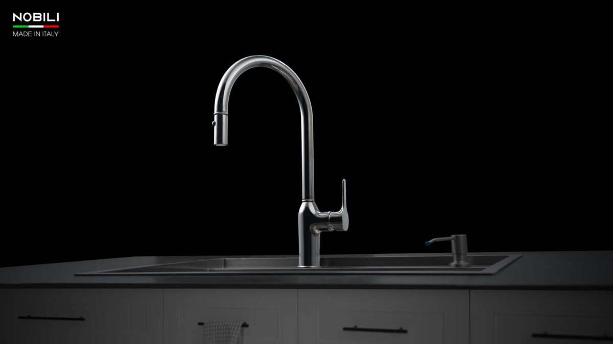 Vòi rửa bát NOBINOX RING NB130LTB MP117137FLP - Ảnh 3