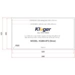 Chậu rửa bát inox KLUGER KG8644FS Basic 1 hố - Ảnh 5