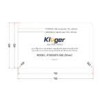 Chậu rửa bát inox KLUGER KT8050FS Basic dòng TAKI 1 hố - Ảnh 5