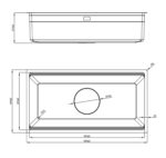 Chậu rửa bát inox NOBINOX LIRA NJ566D 1 hố - Ảnh 2
