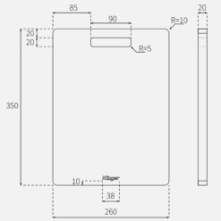 ban ve kich thuoc Thot KLUGER KCB 104W