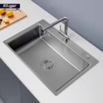 Chậu rửa bát inox KLUGER KF8121S dòng K200 1 hố - Ảnh 5