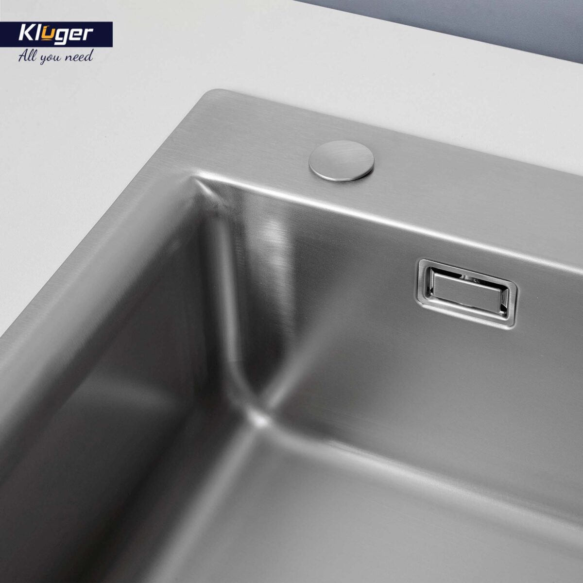 Chậu rửa bát inox KLUGER KF8121S dòng K200 1 hố - Ảnh 14