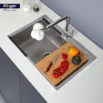 Chậu rửa bát inox KLUGER KF8121S dòng K200 1 hố - Ảnh 9