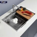 Chậu rửa bát inox KLUGER KF8121S dòng K200 1 hố - Ảnh 11