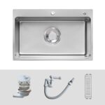 Chậu rửa bát inox KLUGER KF7850FS Basic dòng MOD 1 hố - Ảnh 2