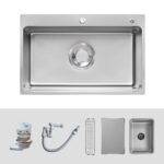 Chậu rửa bát inox KLUGER KF7850FS Plus dòng MOD 1 hố - Ảnh 2