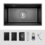 Chậu rửa bát inox KLUGER KG7644FB Plus dòng K600 1 hố - Ảnh 2