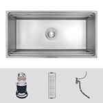 Chậu rửa bát inox KLUGER KG8644FS Basic dòng K600 1 hố - Ảnh 2