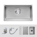Chậu rửa bát inox KLUGER KU7844FS Plus dòng MOD 1 hố - Ảnh 2