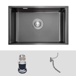 Chậu rửa bát inox KLUGER KU8121B dòng K200 1 hố - Ảnh 2