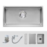 Chậu rửa bát inox KLUGER KU8844FS Plus dòng MOD 1 hố - Ảnh 2