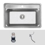 Chậu rửa bát inox KLUGER KW8101FS dòng K100 1 hố - Ảnh 2
