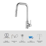Vòi rửa bát KLUGER KLF0011C - Ảnh 2